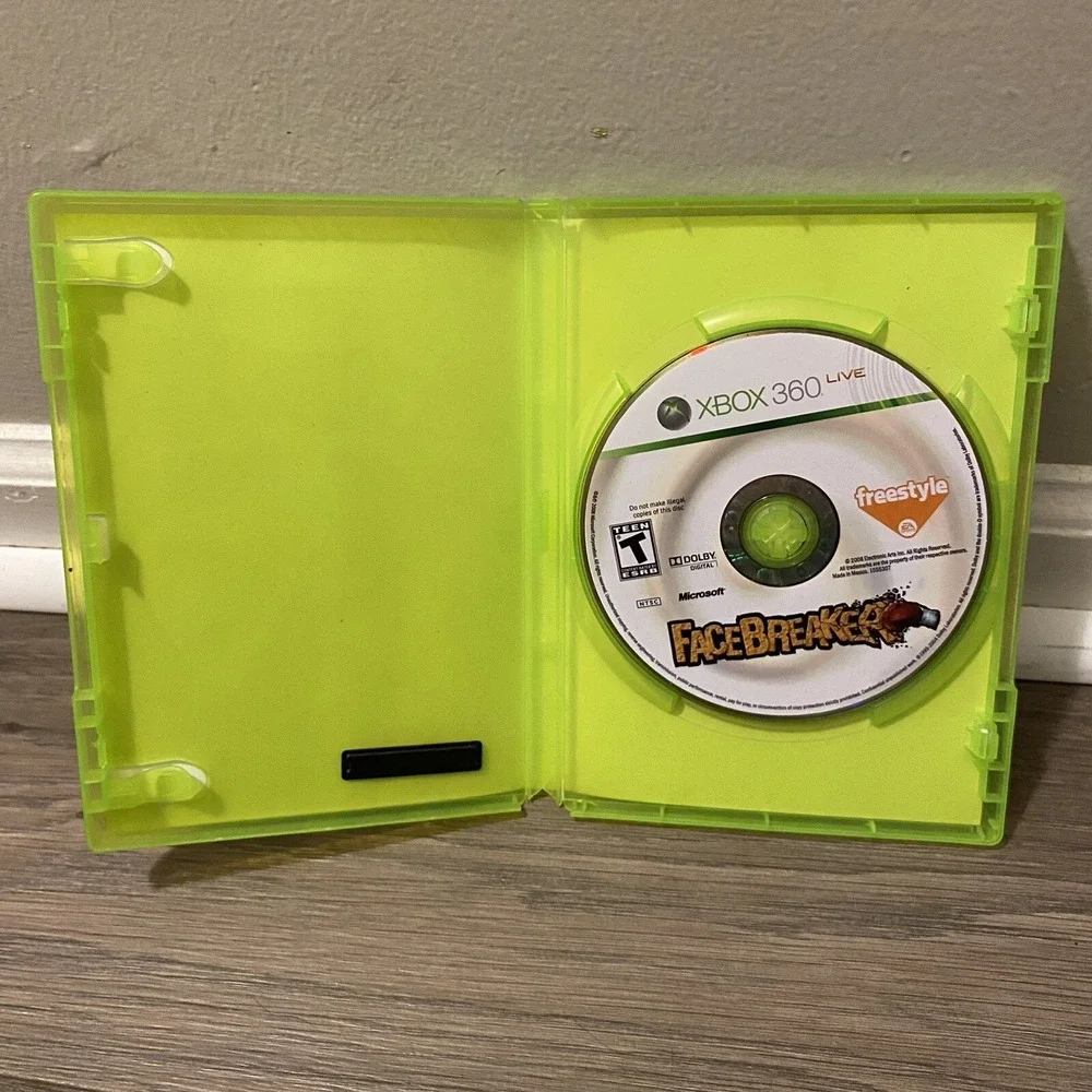 Microsoft Xbox 360 FaceBreaker Video Game Boxing Fighting Fighter No Manual 2008